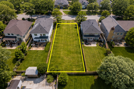 infil lot with lot lines